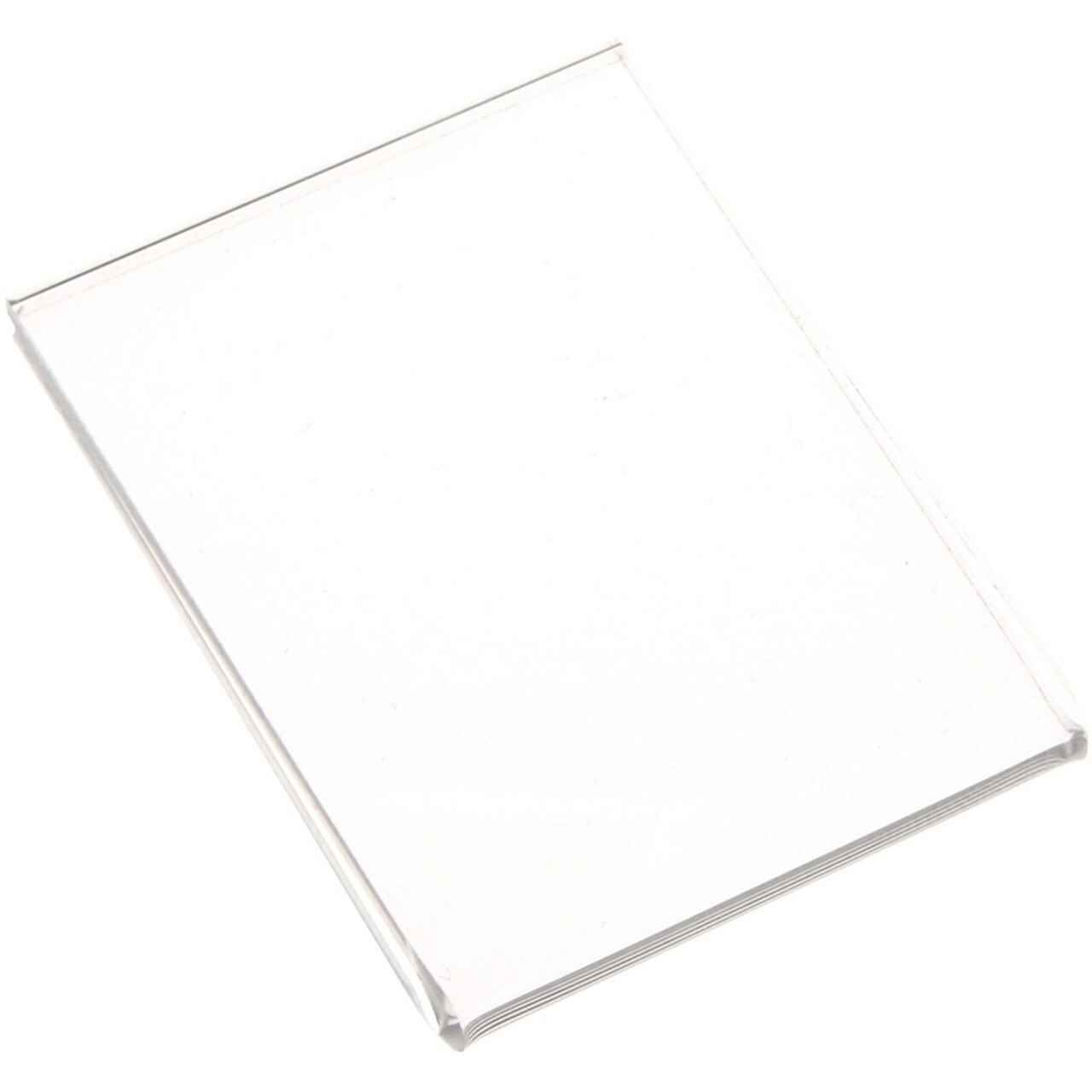 Plymor Clear Acrylic Folder-Style Sign Display Holder / Protector, 2" W x 2.75" H